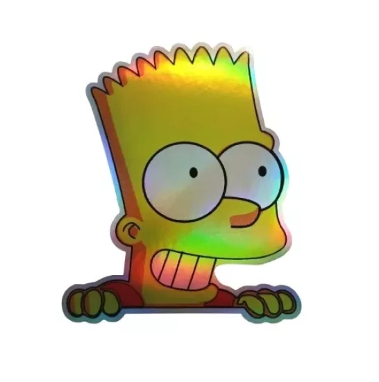 Ce-Ka Simpson Çizgi Film Karekteri Araç Sticker